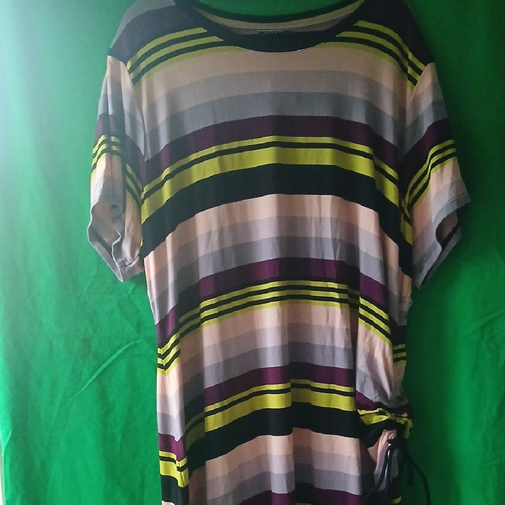 Torrid Multicolor Striped Top